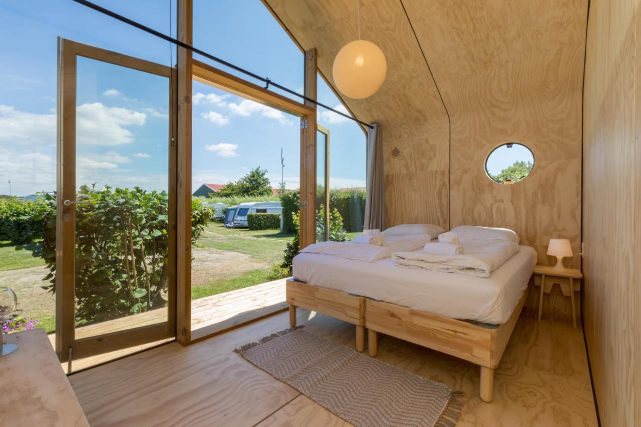 Welcome In - Wikkelhouse, Kon Emmaweg 6 Vrouwenpolder Ngoại thất bức ảnh