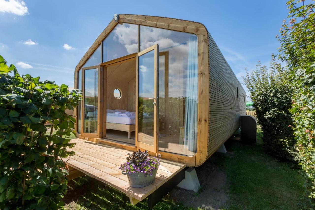 Welcome In - Wikkelhouse, Kon Emmaweg 6 Vrouwenpolder Ngoại thất bức ảnh