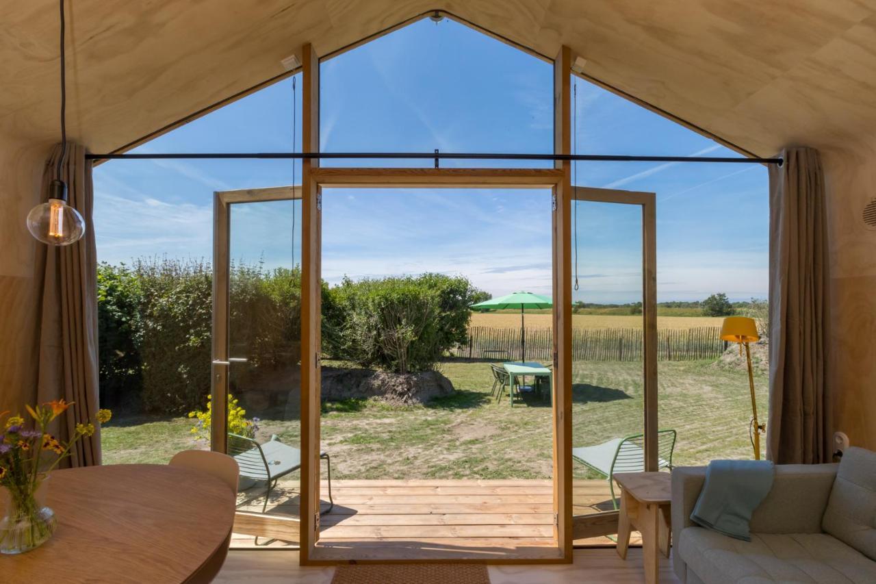 Welcome In - Wikkelhouse, Kon Emmaweg 6 Vrouwenpolder Ngoại thất bức ảnh
