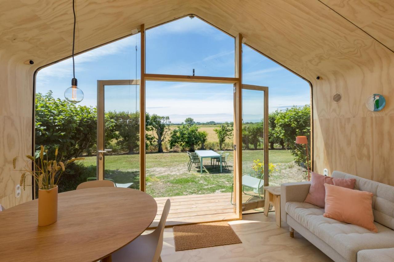 Welcome In - Wikkelhouse, Kon Emmaweg 6 Vrouwenpolder Ngoại thất bức ảnh